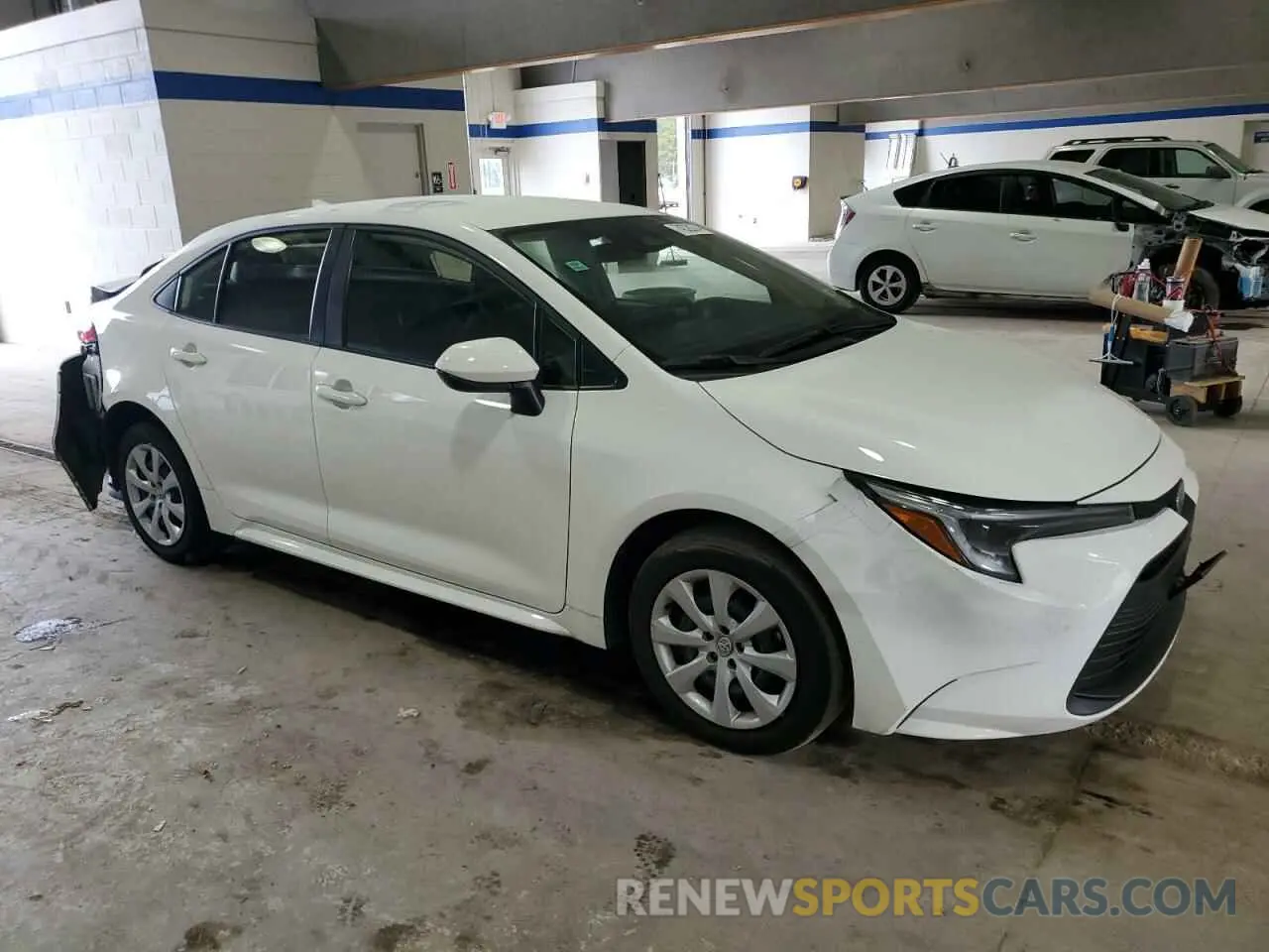 4 Photograph of a damaged car JTDBCMFE0R3046708 TOYOTA COROLLA 2024