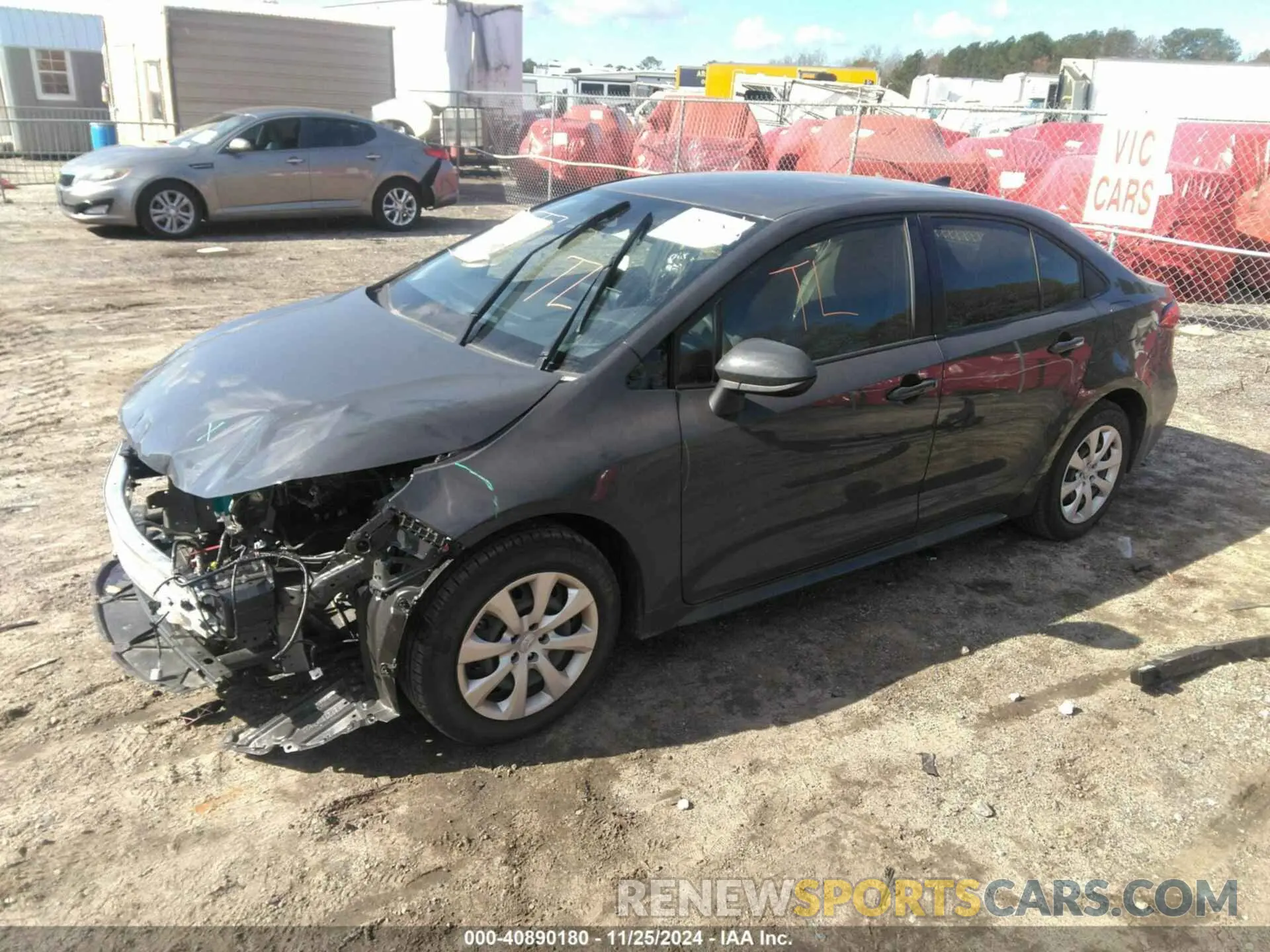 2 Photograph of a damaged car JTDBCMFE0R3053366 TOYOTA COROLLA 2024