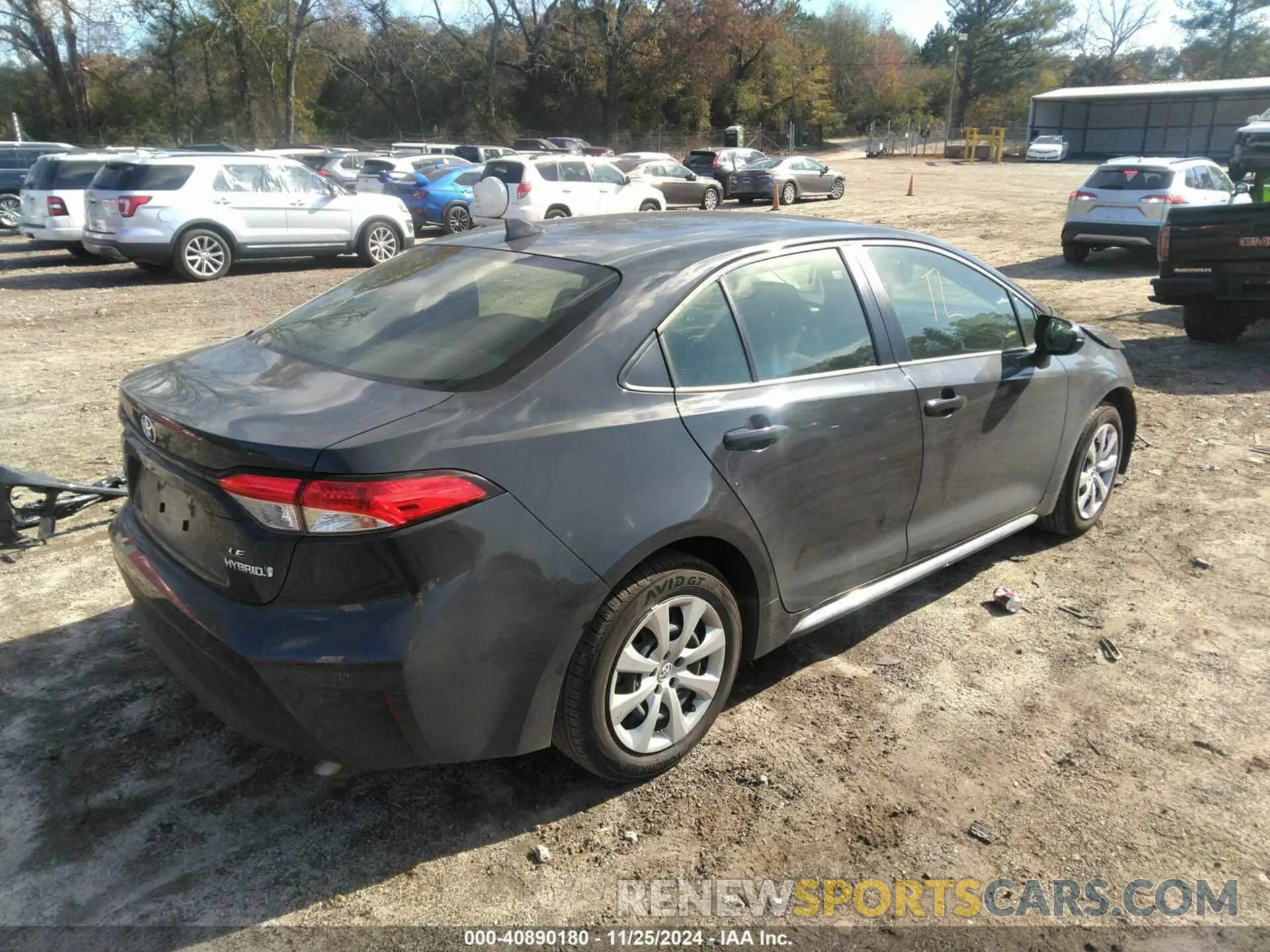 4 Photograph of a damaged car JTDBCMFE0R3053366 TOYOTA COROLLA 2024