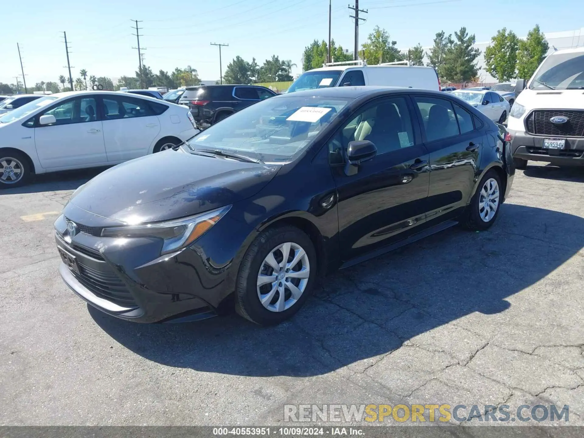 2 Photograph of a damaged car JTDBCMFE0R3063900 TOYOTA COROLLA 2024