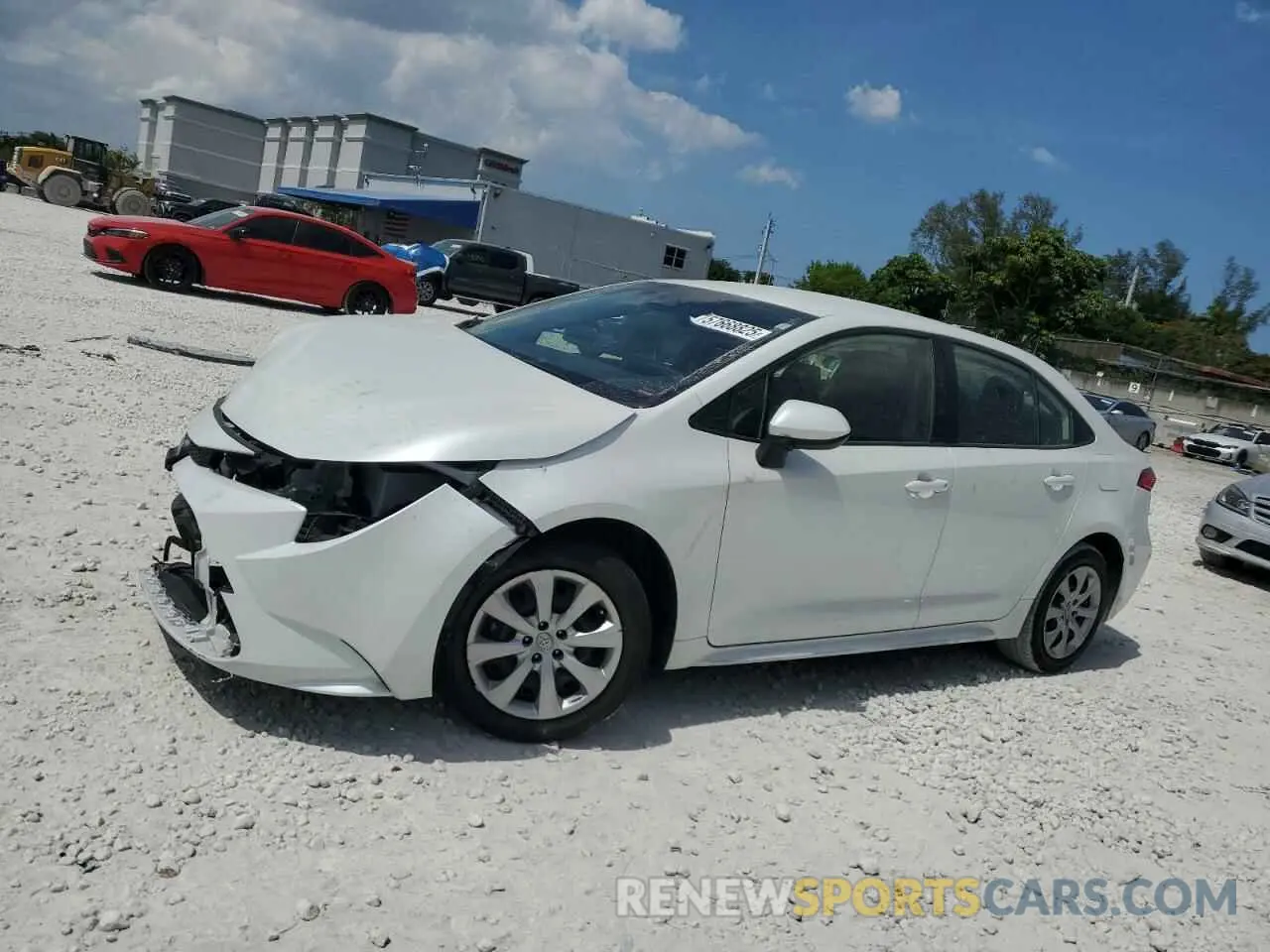 1 Photograph of a damaged car JTDBCMFE0RJ028589 TOYOTA COROLLA 2024