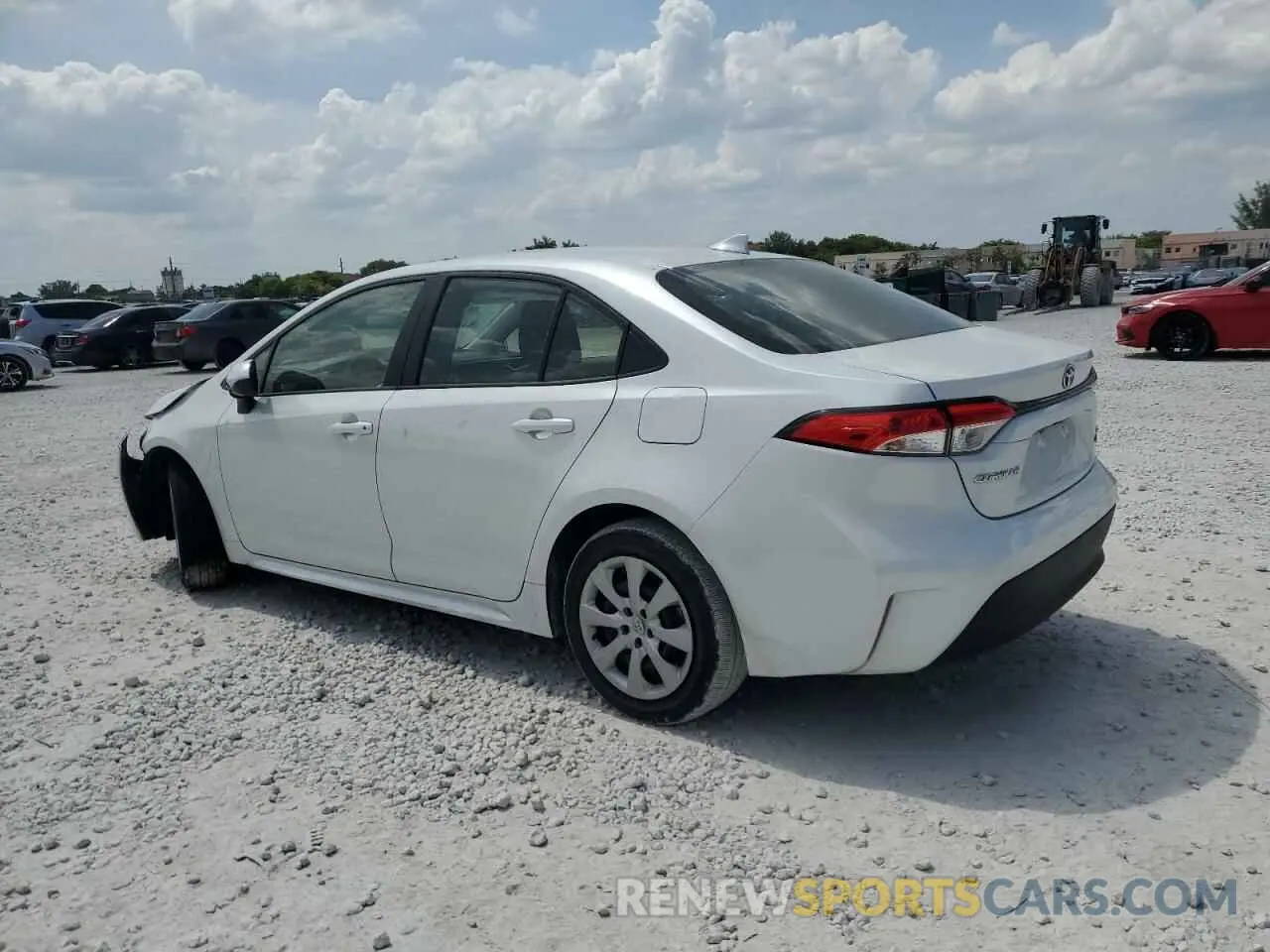 2 Photograph of a damaged car JTDBCMFE0RJ028589 TOYOTA COROLLA 2024