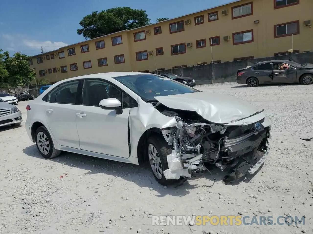 4 Photograph of a damaged car JTDBCMFE0RJ028589 TOYOTA COROLLA 2024