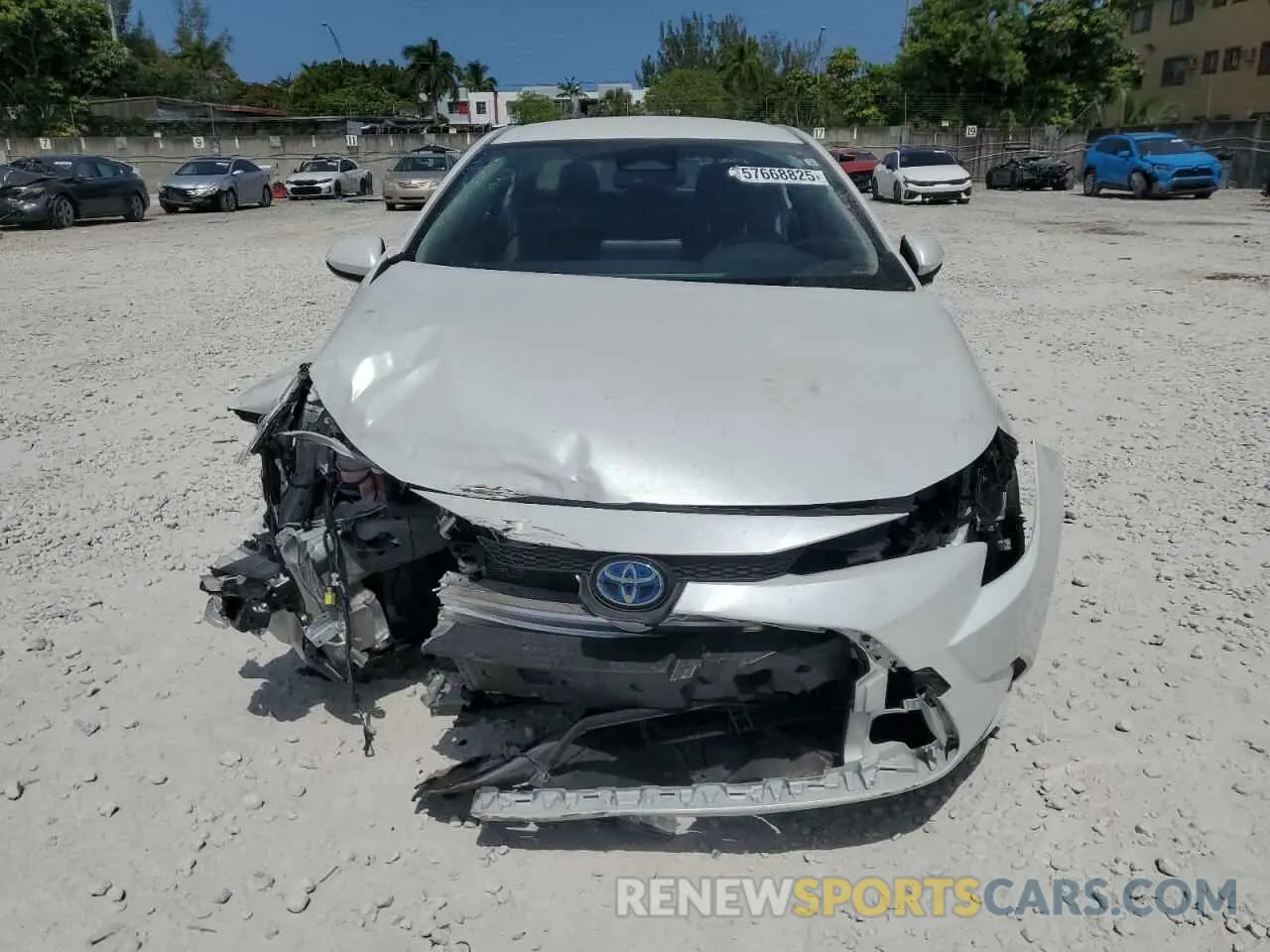 5 Photograph of a damaged car JTDBCMFE0RJ028589 TOYOTA COROLLA 2024