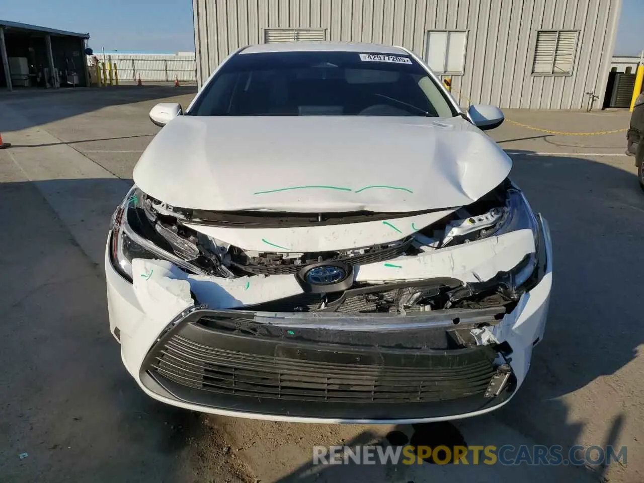 5 Photograph of a damaged car JTDBCMFE0RJ035168 TOYOTA COROLLA 2024