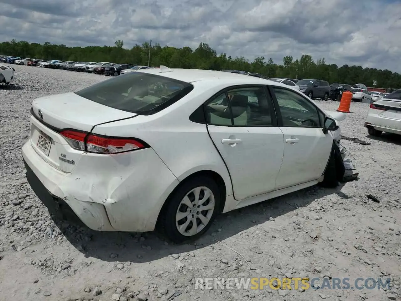 3 Photograph of a damaged car JTDBCMFE1R3039749 TOYOTA COROLLA 2024