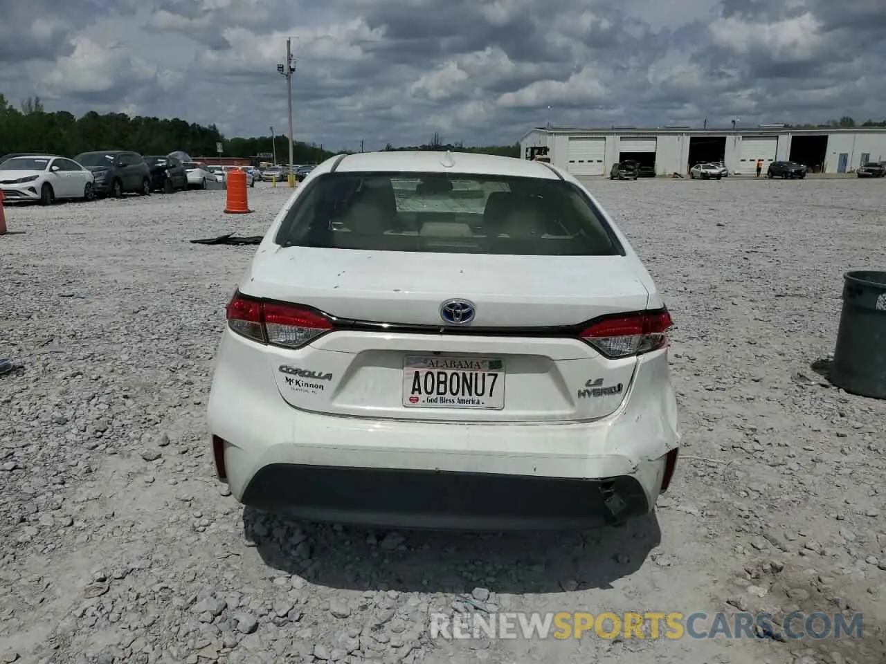 6 Photograph of a damaged car JTDBCMFE1R3039749 TOYOTA COROLLA 2024