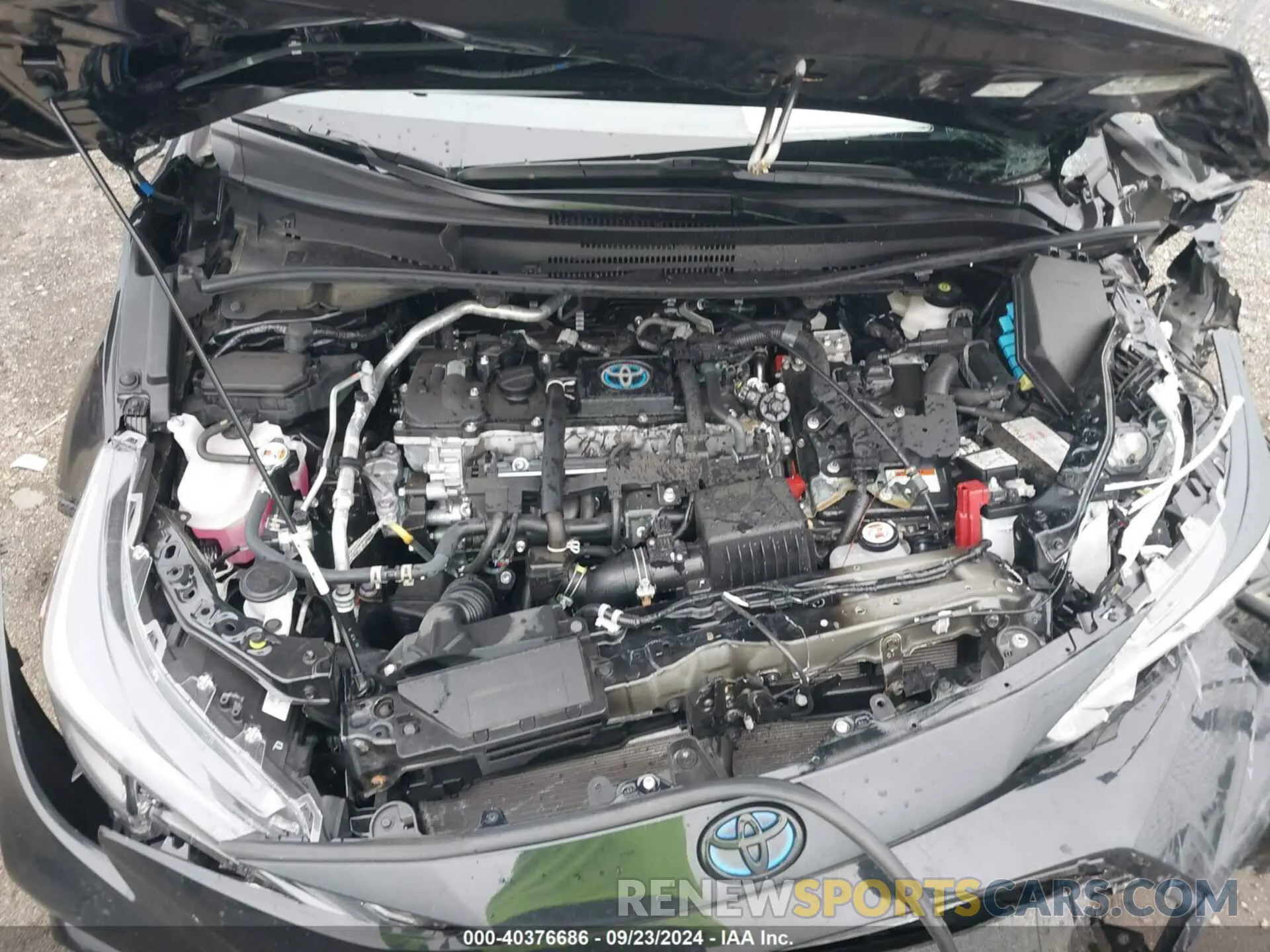 10 Фотография поврежденного автомобиля JTDBCMFE1R3042540 TOYOTA COROLLA 2024