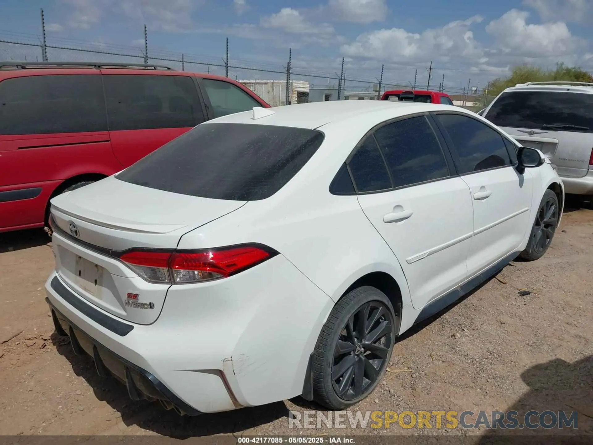 4 Фотография поврежденного автомобиля JTDBCMFE1R3046409 TOYOTA COROLLA 2024