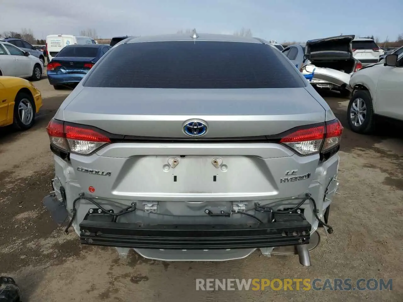 6 Фотография поврежденного автомобиля JTDBCMFE2R3029652 TOYOTA COROLLA 2024
