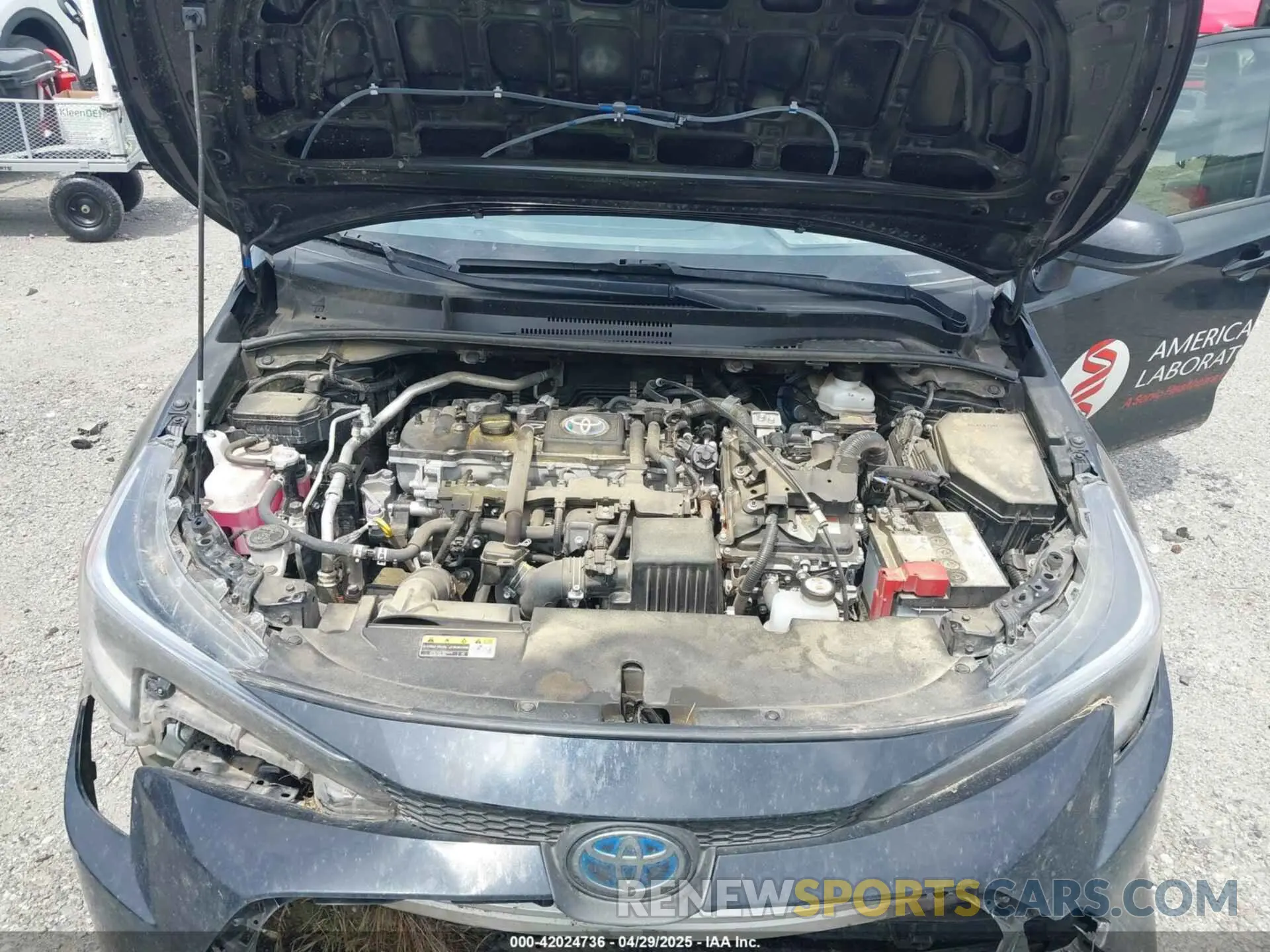 10 Photograph of a damaged car JTDBCMFE2R3033281 TOYOTA COROLLA 2024