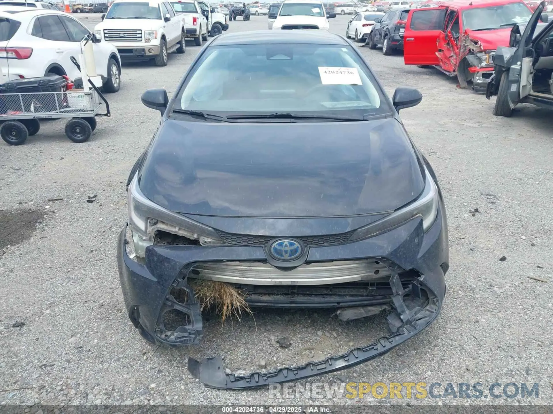 12 Photograph of a damaged car JTDBCMFE2R3033281 TOYOTA COROLLA 2024