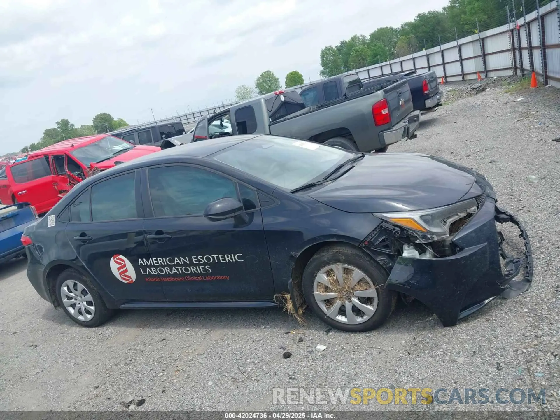 13 Photograph of a damaged car JTDBCMFE2R3033281 TOYOTA COROLLA 2024