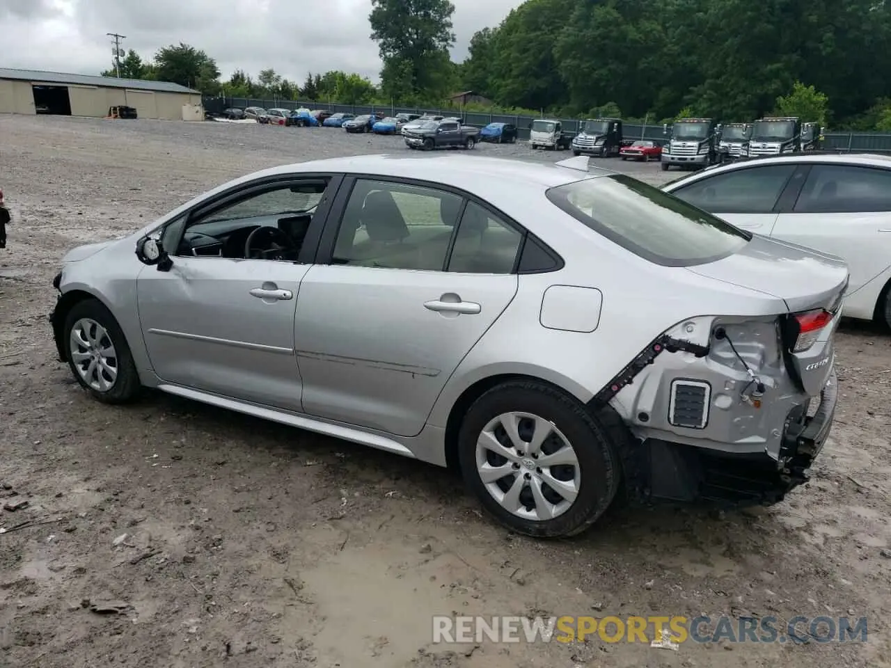 2 Photograph of a damaged car JTDBCMFE2R3045706 TOYOTA COROLLA 2024