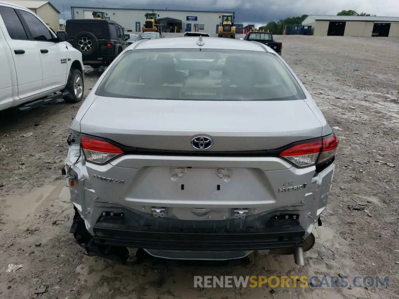 6 Photograph of a damaged car JTDBCMFE2R3045706 TOYOTA COROLLA 2024