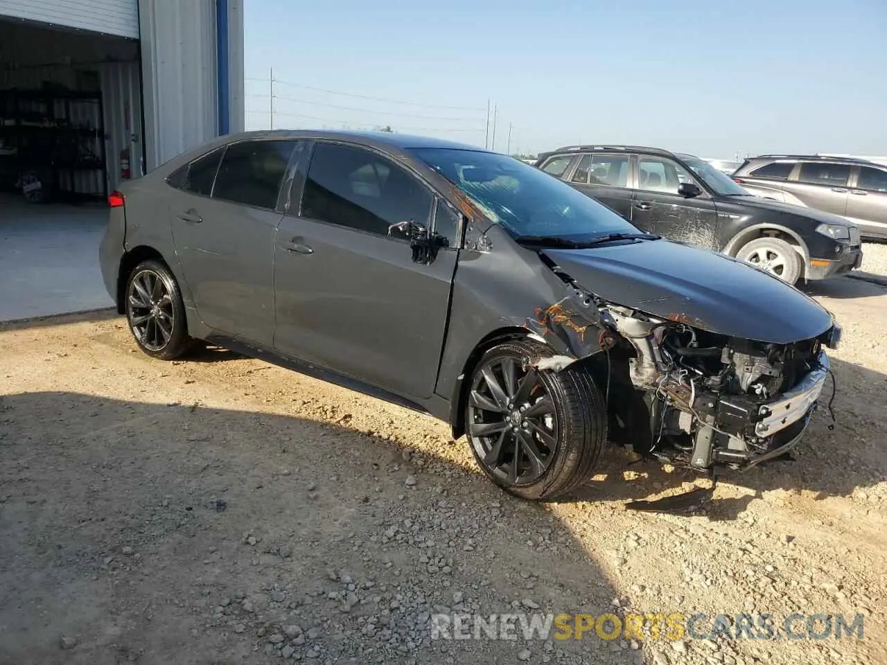 4 Photograph of a damaged car JTDBCMFE2R3058410 TOYOTA COROLLA 2024