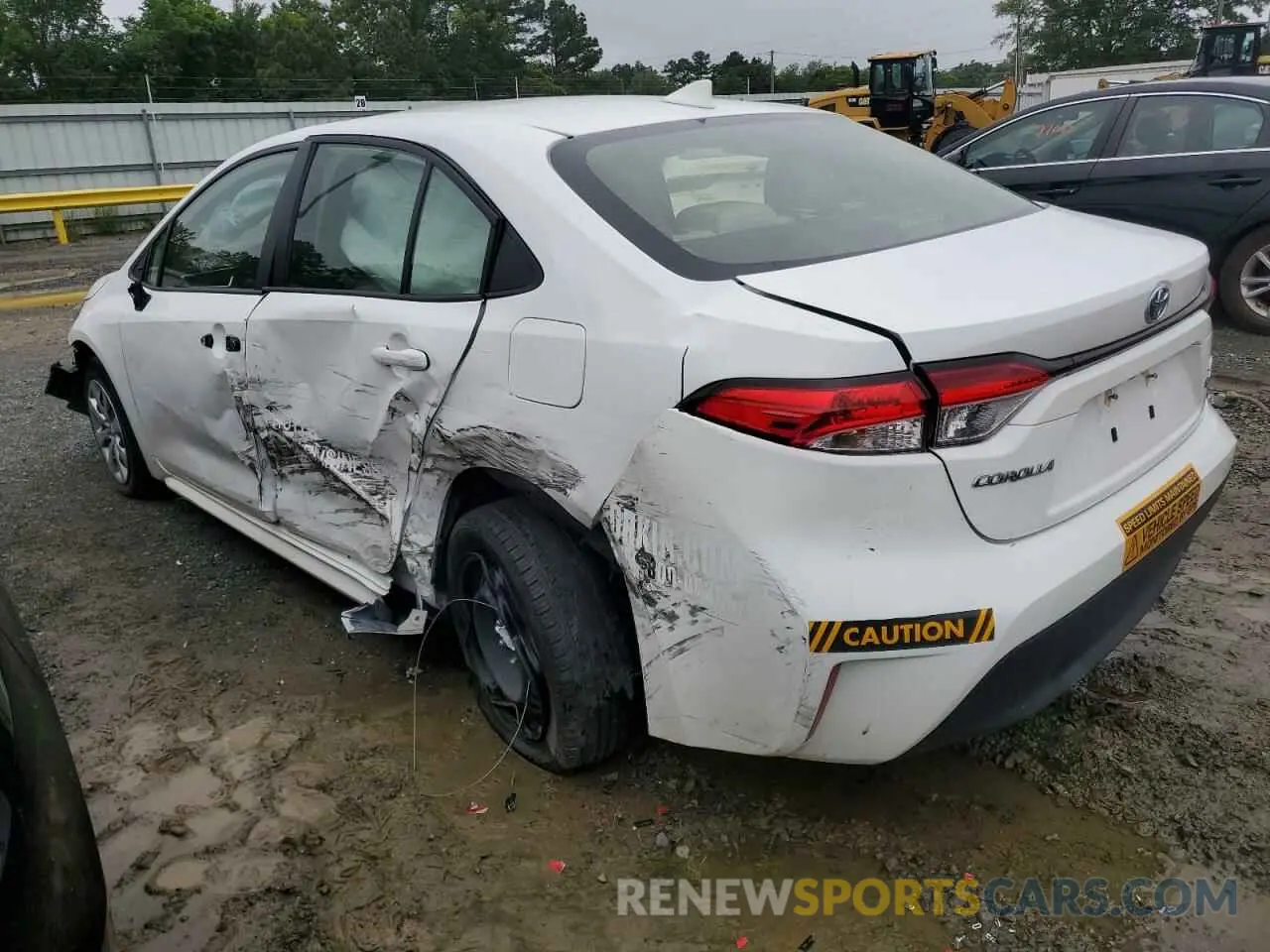 2 Фотография поврежденного автомобиля JTDBCMFE2RJ024933 TOYOTA COROLLA 2024
