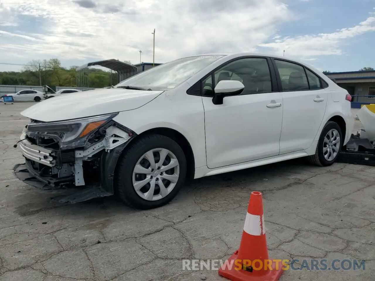 1 Photograph of a damaged car JTDBCMFE2RJ033809 TOYOTA COROLLA 2024