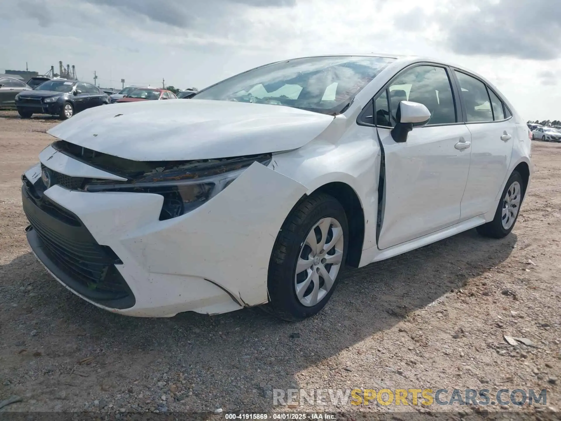 2 Photograph of a damaged car JTDBCMFE3R3048792 TOYOTA COROLLA 2024