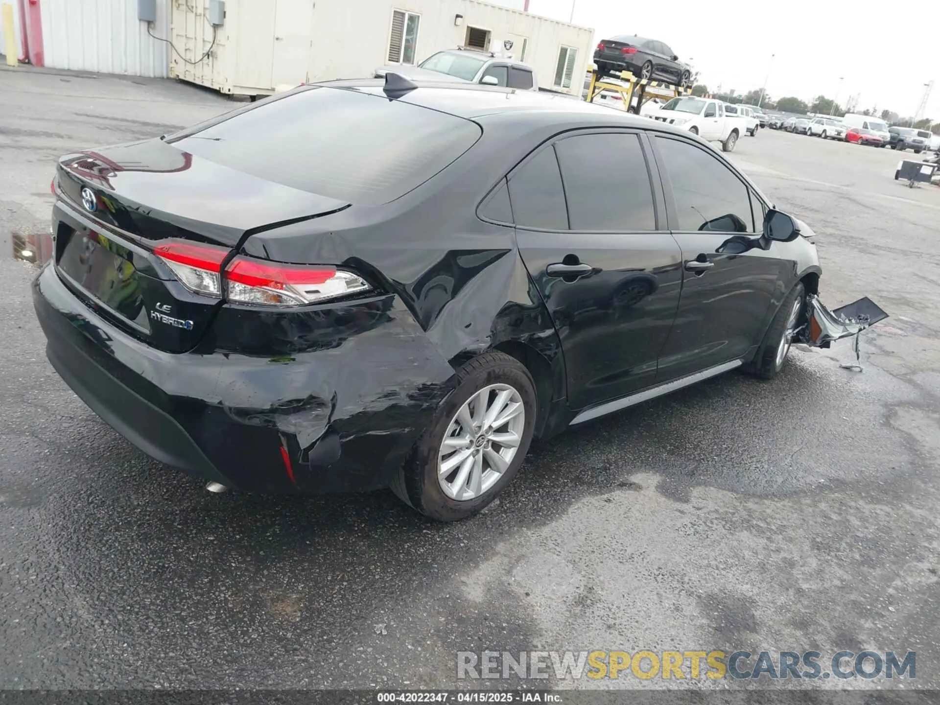 4 Фотография поврежденного автомобиля JTDBCMFE3R3052423 TOYOTA COROLLA 2024