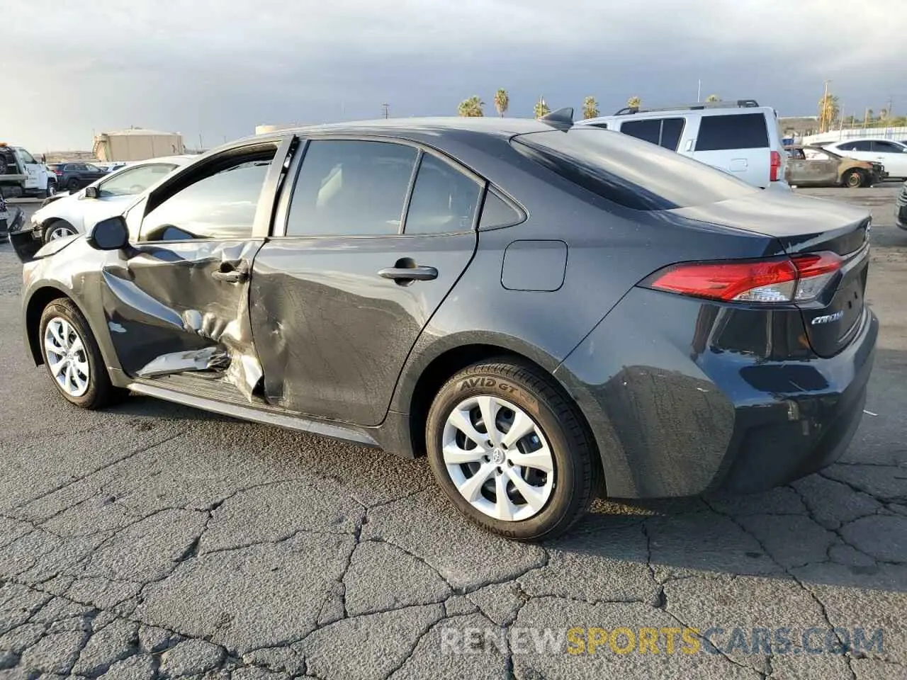 2 Photograph of a damaged car JTDBCMFE3R3059159 TOYOTA COROLLA 2024