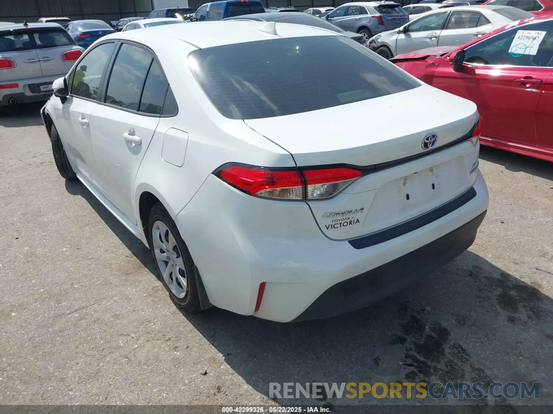 3 Photograph of a damaged car JTDBCMFE3R3065804 TOYOTA COROLLA 2024