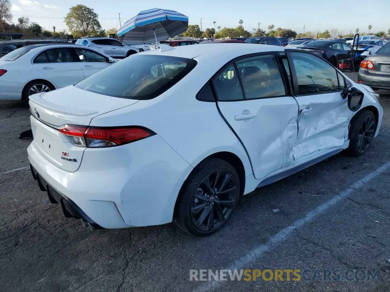 3 Photograph of a damaged car JTDBCMFE3R3066967 TOYOTA COROLLA 2024