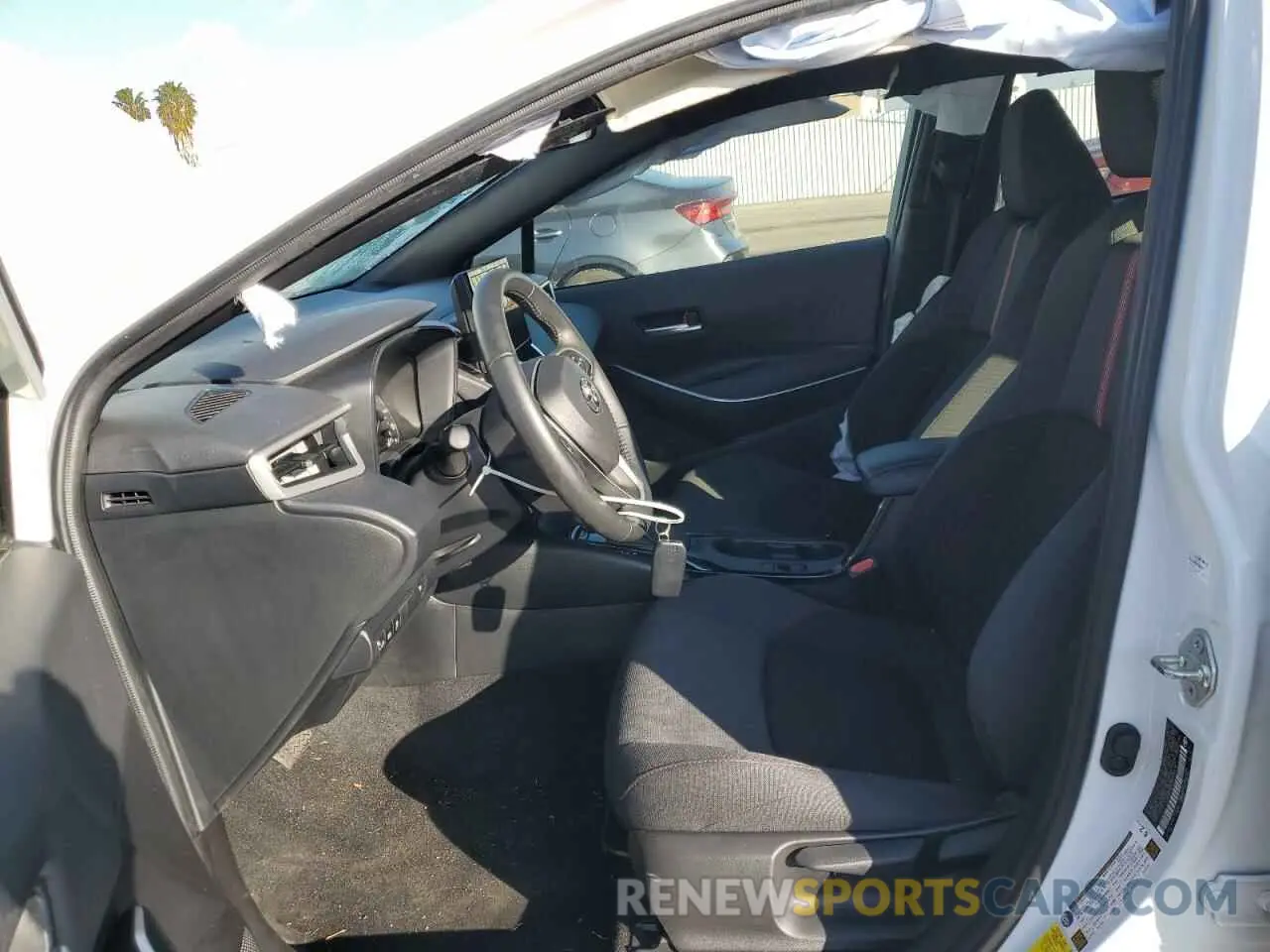 7 Photograph of a damaged car JTDBCMFE3R3066967 TOYOTA COROLLA 2024