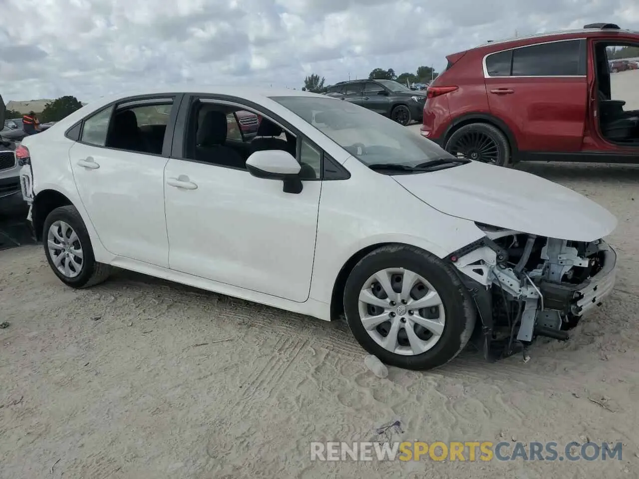 4 Photograph of a damaged car JTDBCMFE3RJ016954 TOYOTA COROLLA 2024