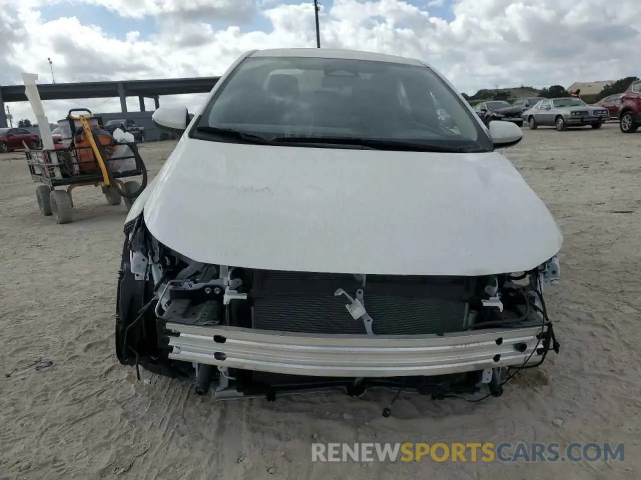 5 Photograph of a damaged car JTDBCMFE3RJ016954 TOYOTA COROLLA 2024
