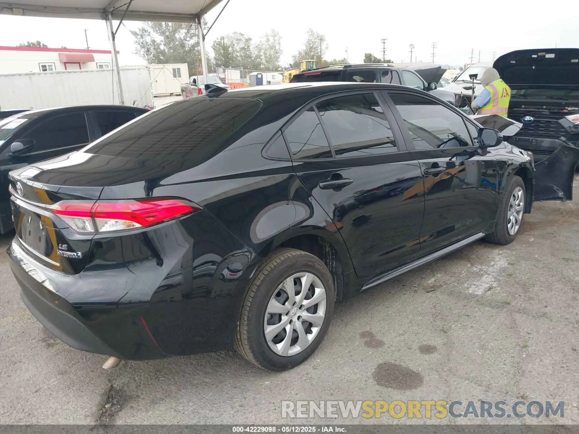 4 Photograph of a damaged car JTDBCMFE4R3034903 TOYOTA COROLLA 2024