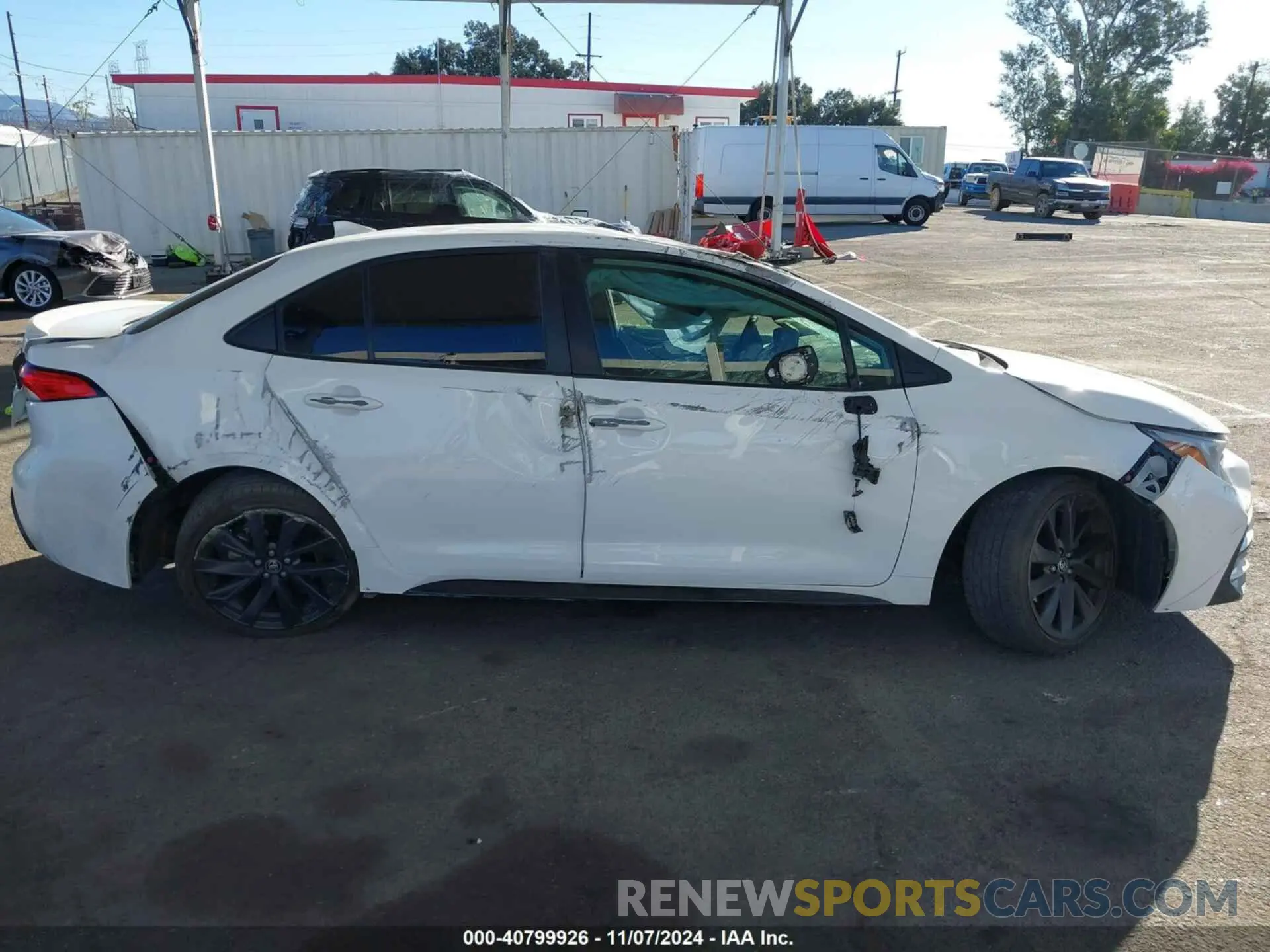 12 Photograph of a damaged car JTDBCMFE4RJ021001 TOYOTA COROLLA 2024
