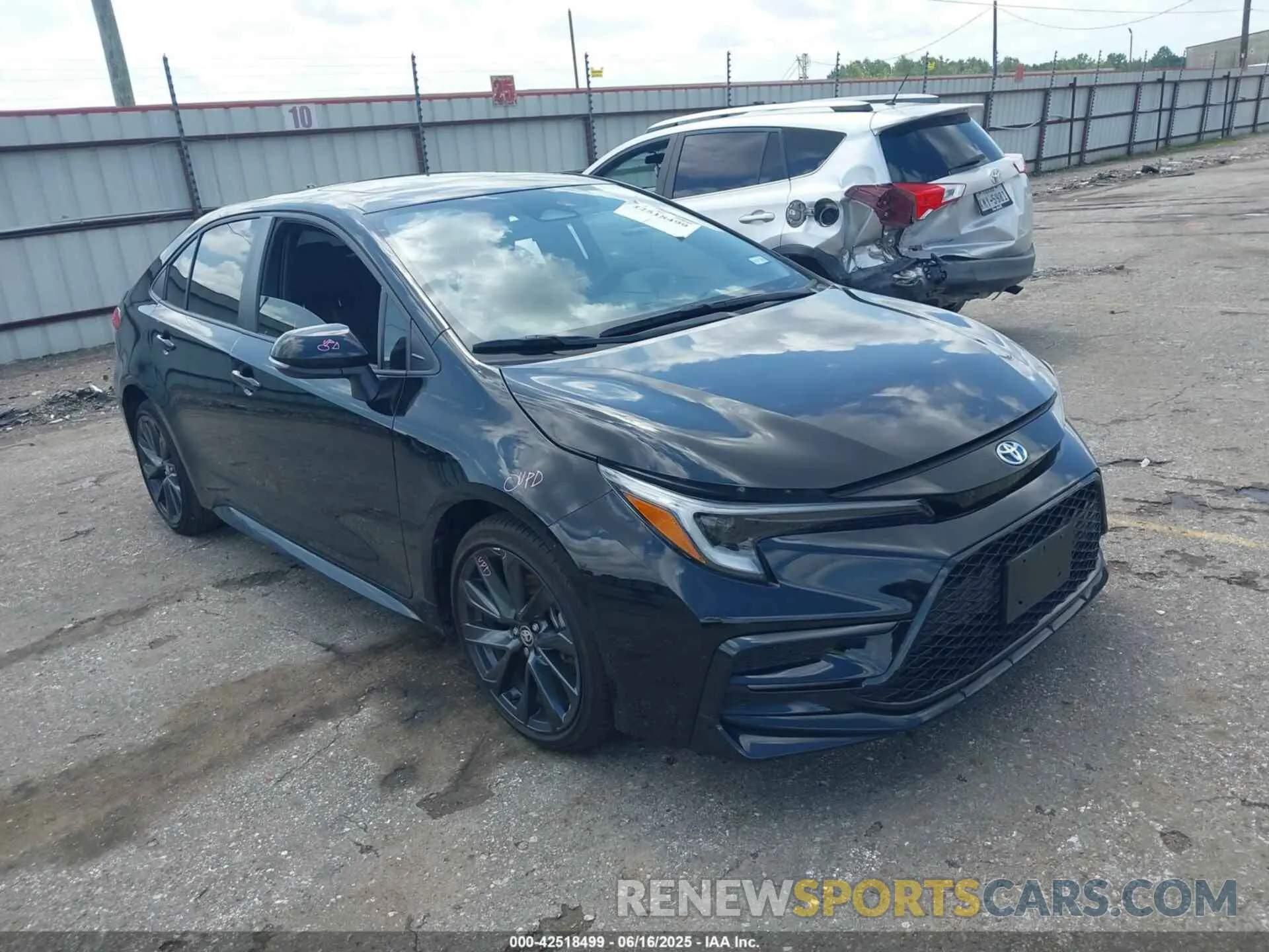 1 Photograph of a damaged car JTDBCMFE4RJ036811 TOYOTA COROLLA 2024