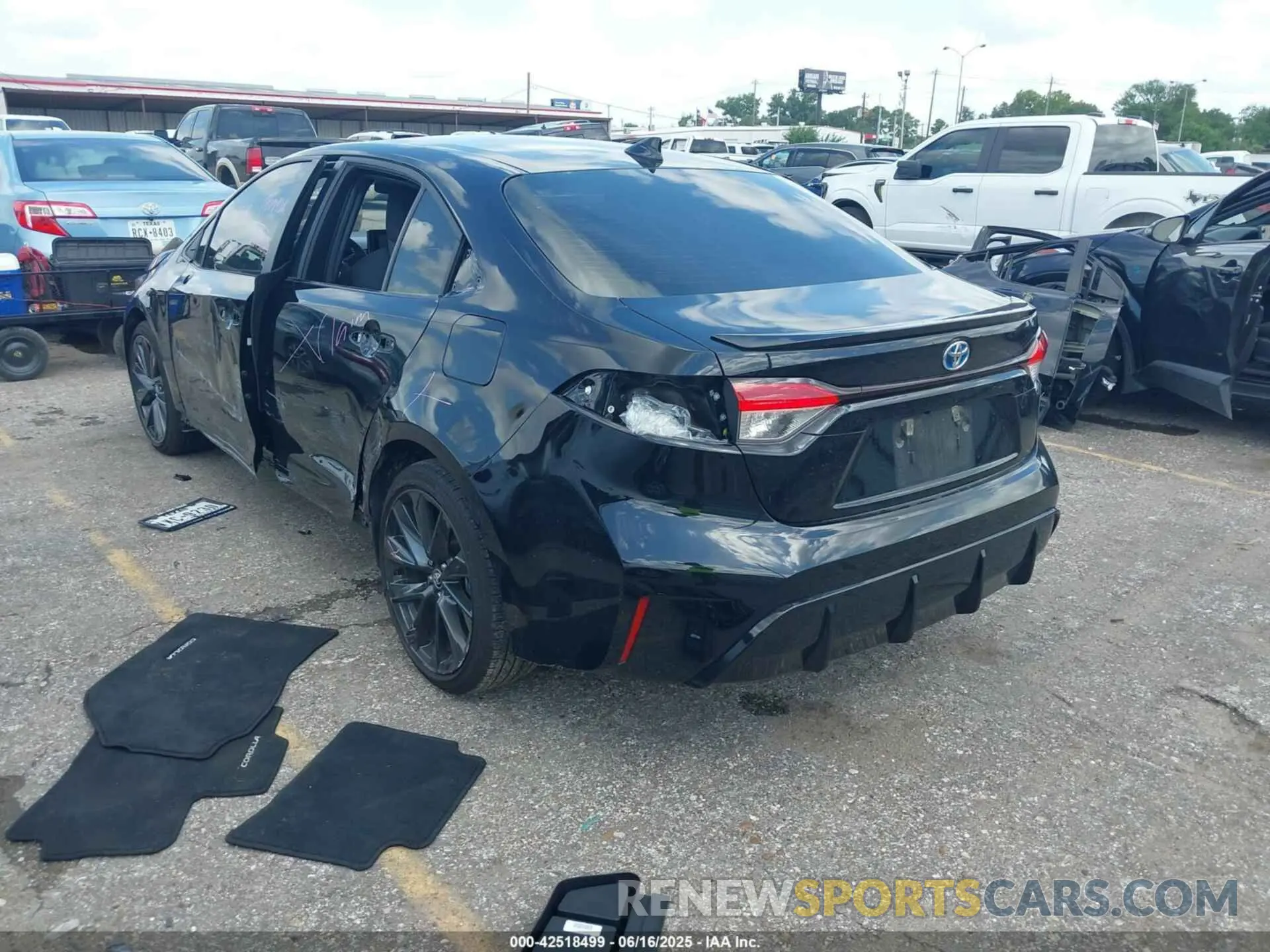 3 Photograph of a damaged car JTDBCMFE4RJ036811 TOYOTA COROLLA 2024