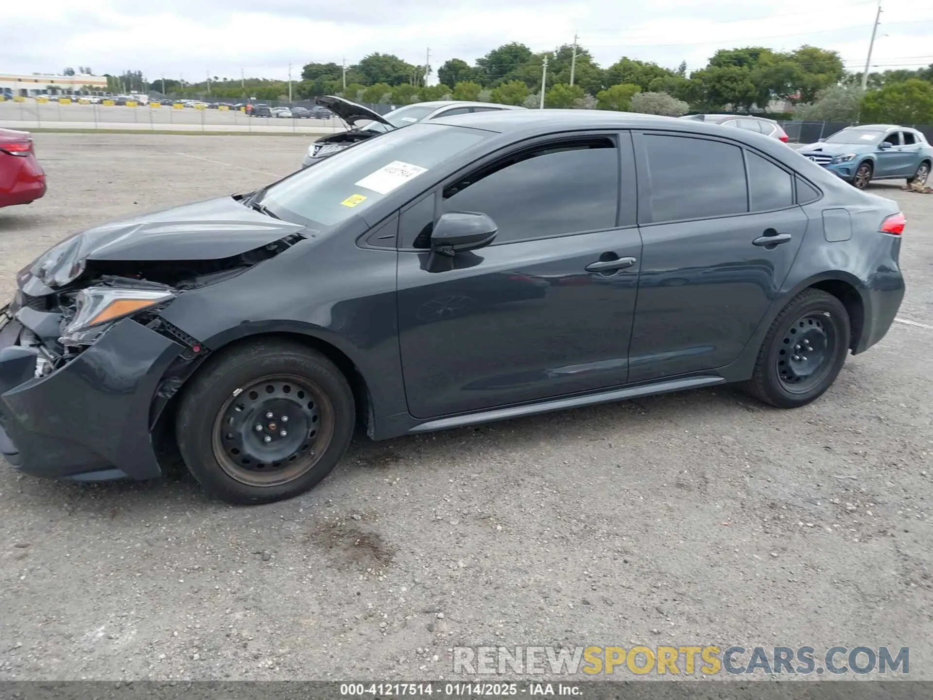 2 Photograph of a damaged car JTDBCMFE5R3040628 TOYOTA COROLLA 2024