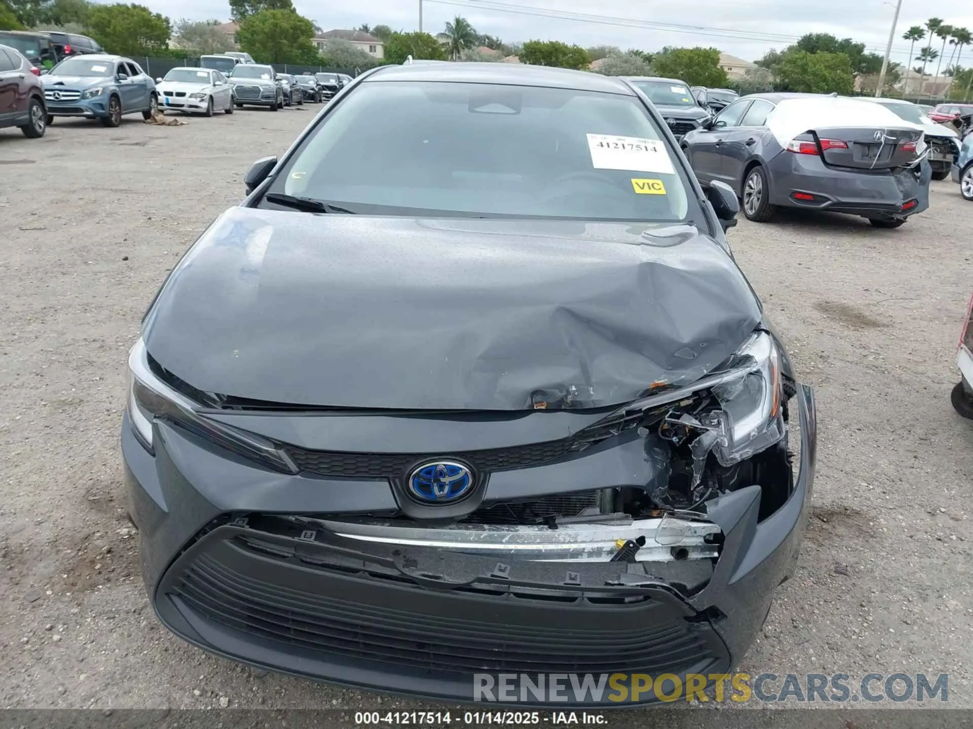 6 Photograph of a damaged car JTDBCMFE5R3040628 TOYOTA COROLLA 2024
