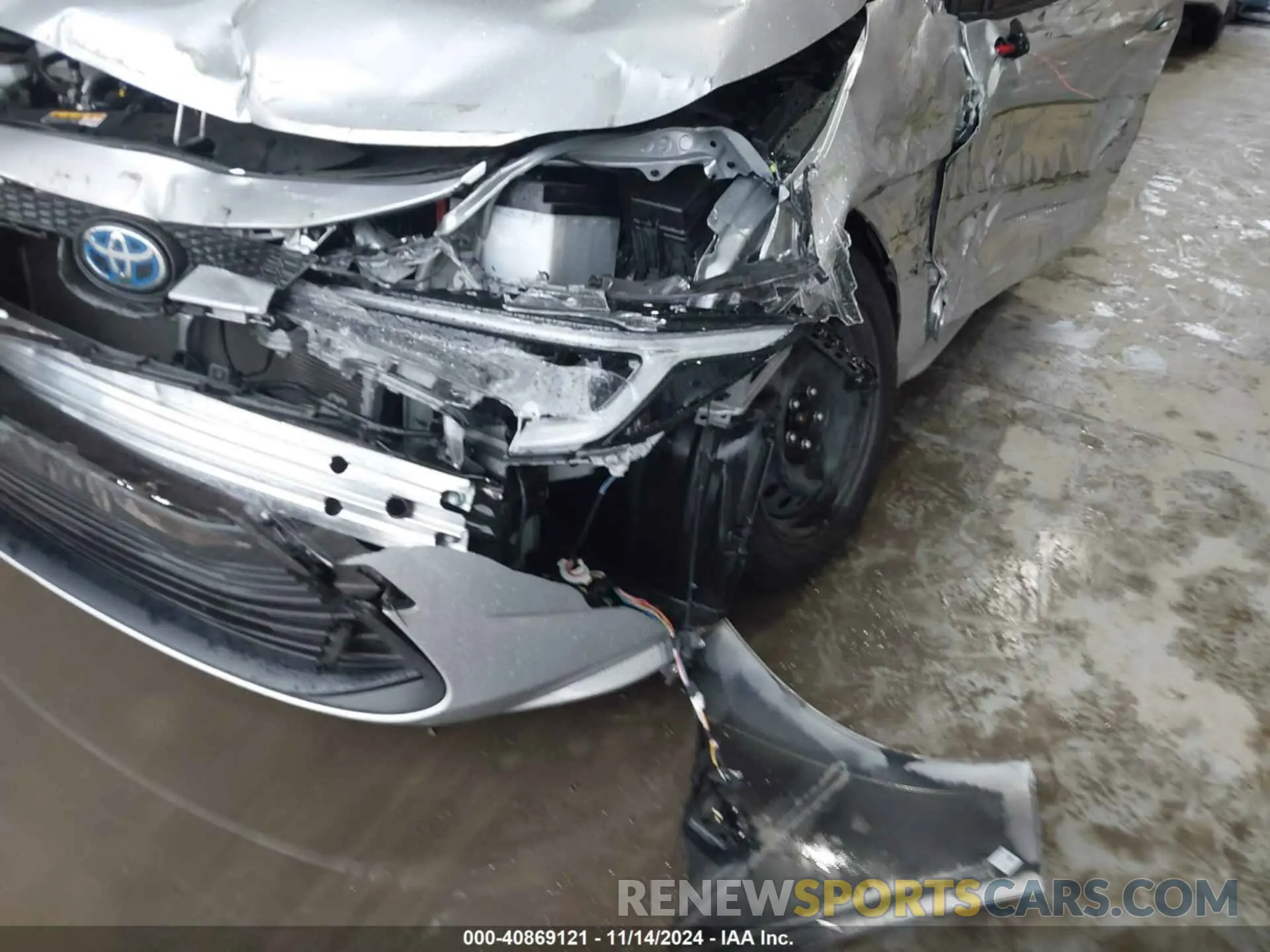 6 Фотография поврежденного автомобиля JTDBCMFE5R3040922 TOYOTA COROLLA 2024