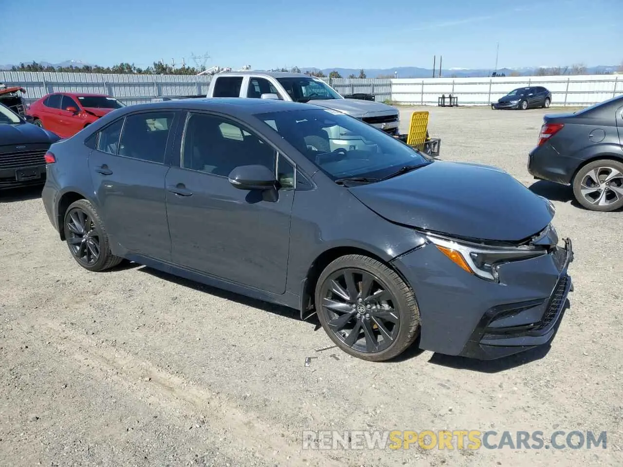 4 Фотография поврежденного автомобиля JTDBCMFE5R3046462 TOYOTA COROLLA 2024