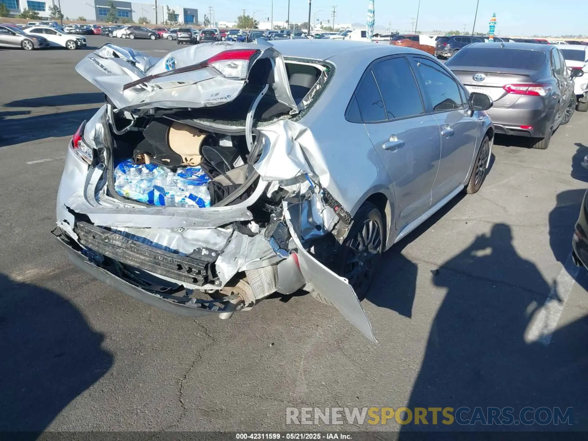 4 Фотография поврежденного автомобиля JTDBCMFE5R3054707 TOYOTA COROLLA 2024