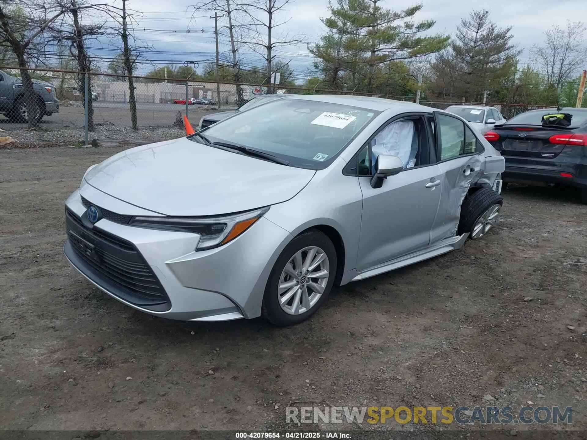 2 Photograph of a damaged car JTDBCMFE5R3065352 TOYOTA COROLLA 2024