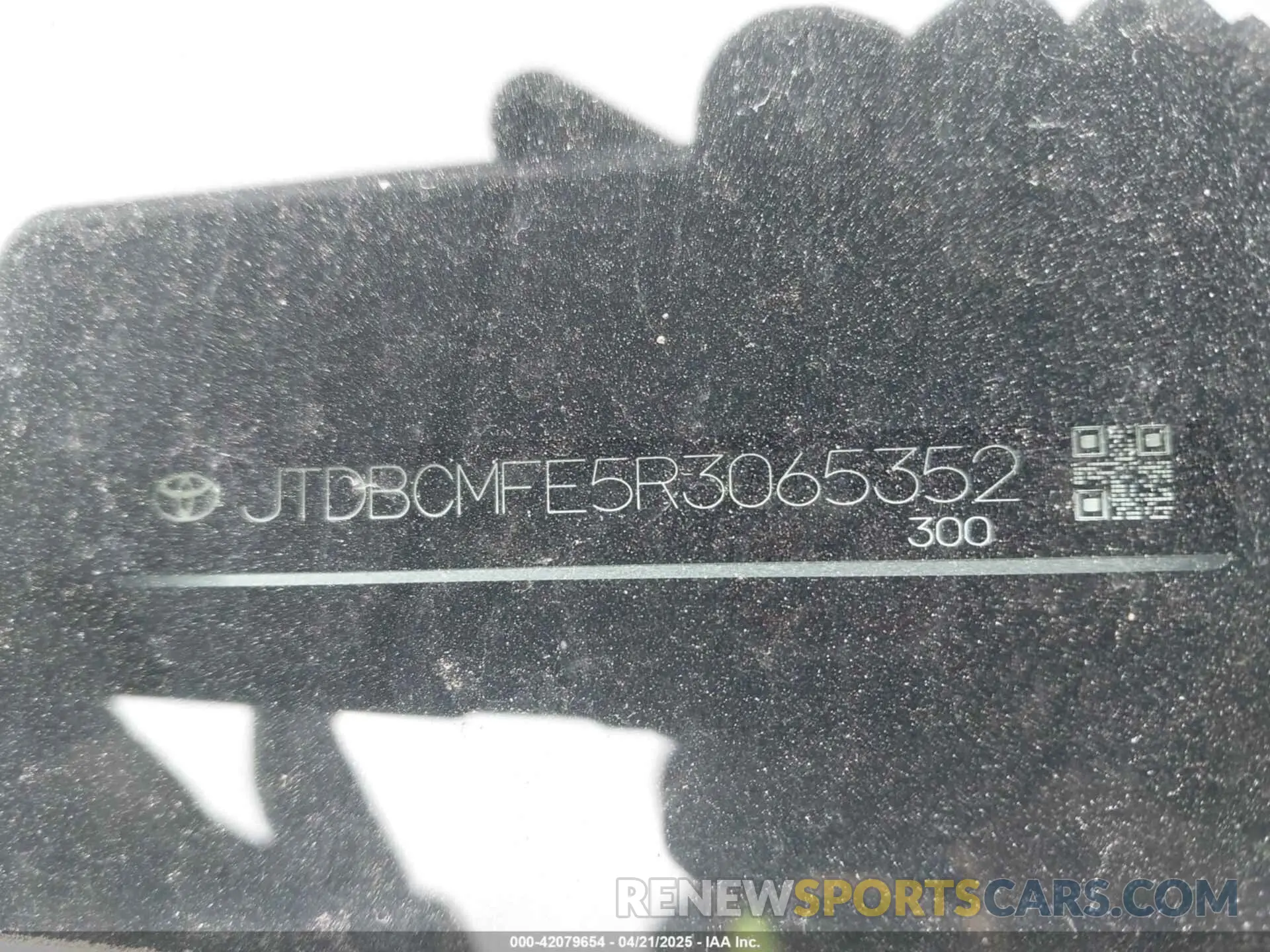 9 Photograph of a damaged car JTDBCMFE5R3065352 TOYOTA COROLLA 2024
