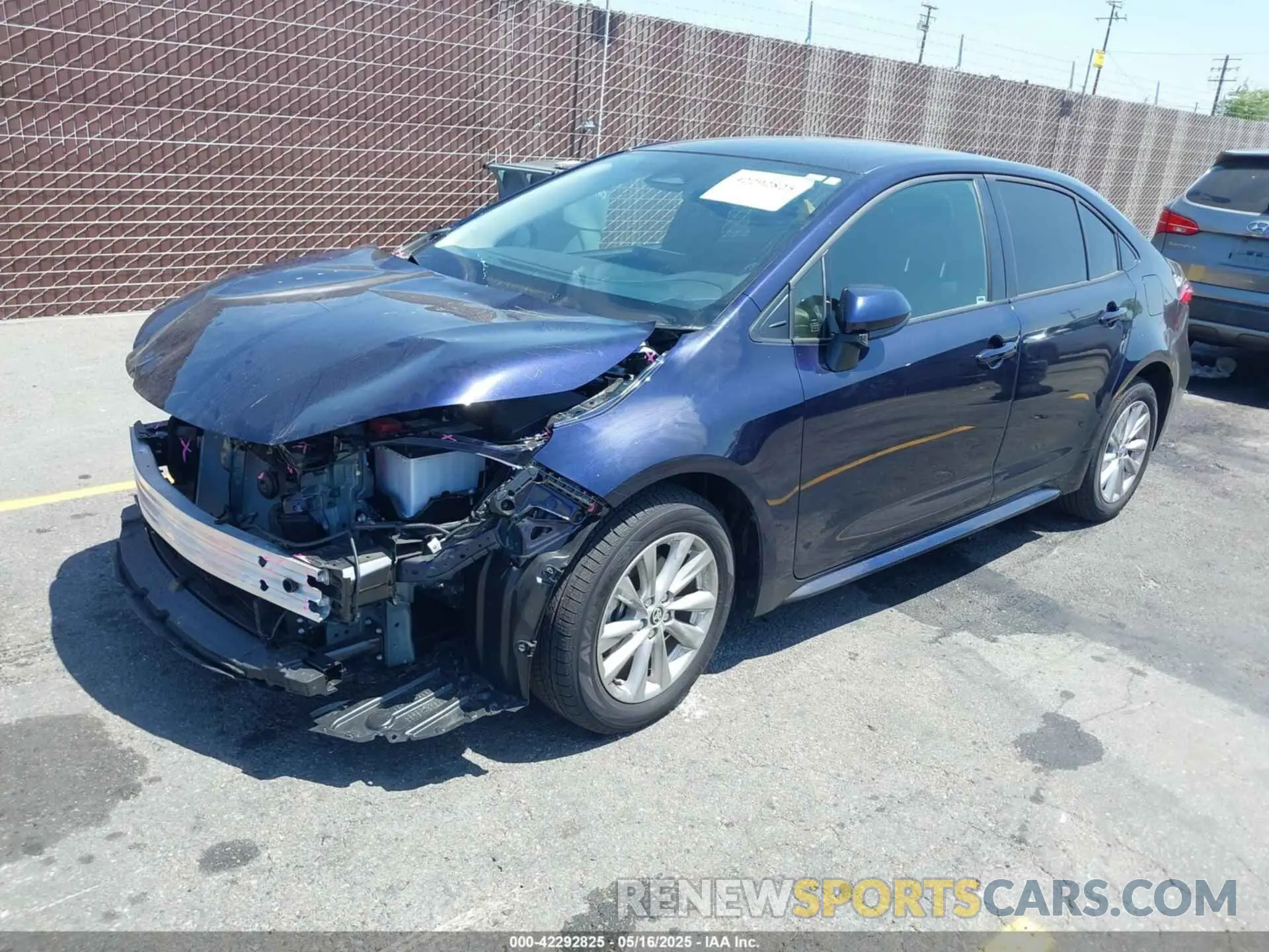 2 Photograph of a damaged car JTDBCMFE5RJ031584 TOYOTA COROLLA 2024