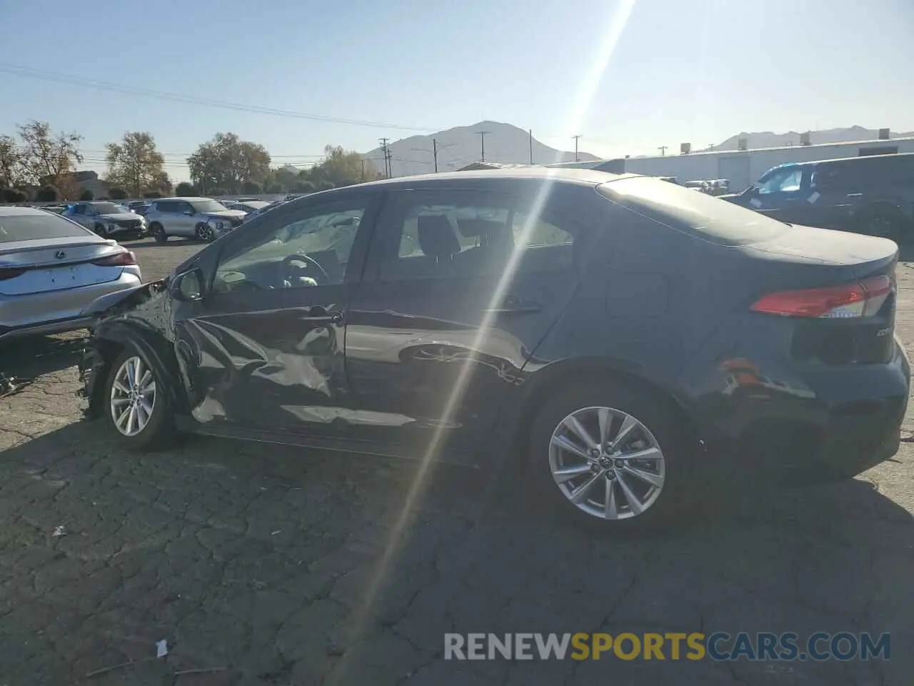 2 Photograph of a damaged car JTDBCMFE6R3030755 TOYOTA COROLLA 2024