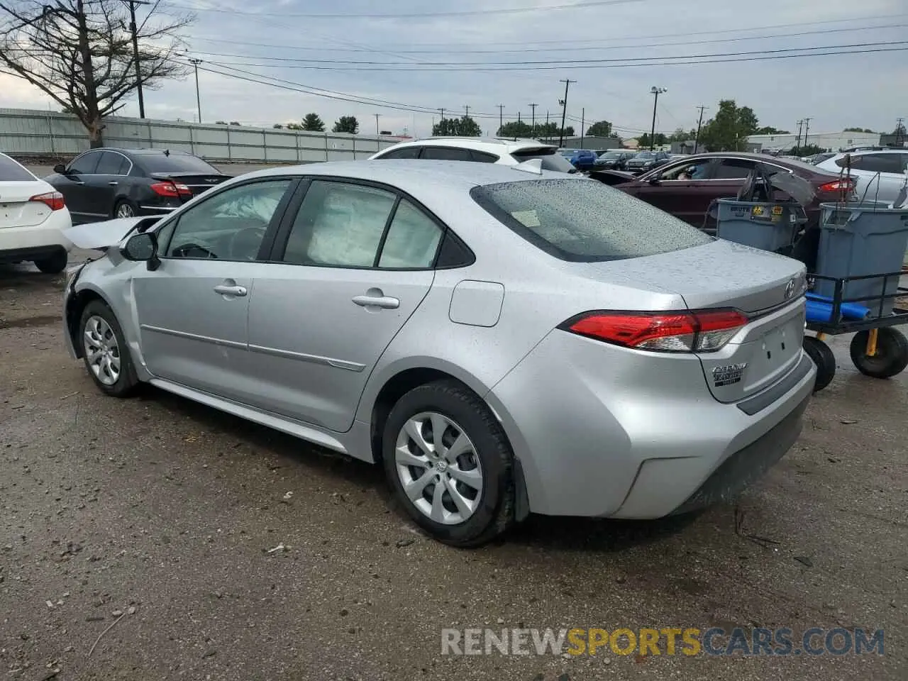2 Photograph of a damaged car JTDBCMFE6R3041139 TOYOTA COROLLA 2024