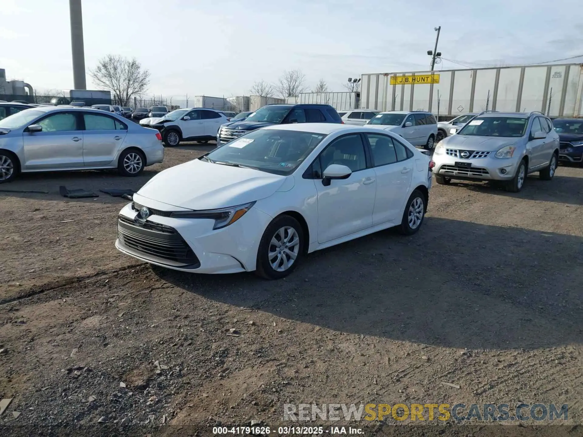 2 Photograph of a damaged car JTDBCMFE6R3049158 TOYOTA COROLLA 2024