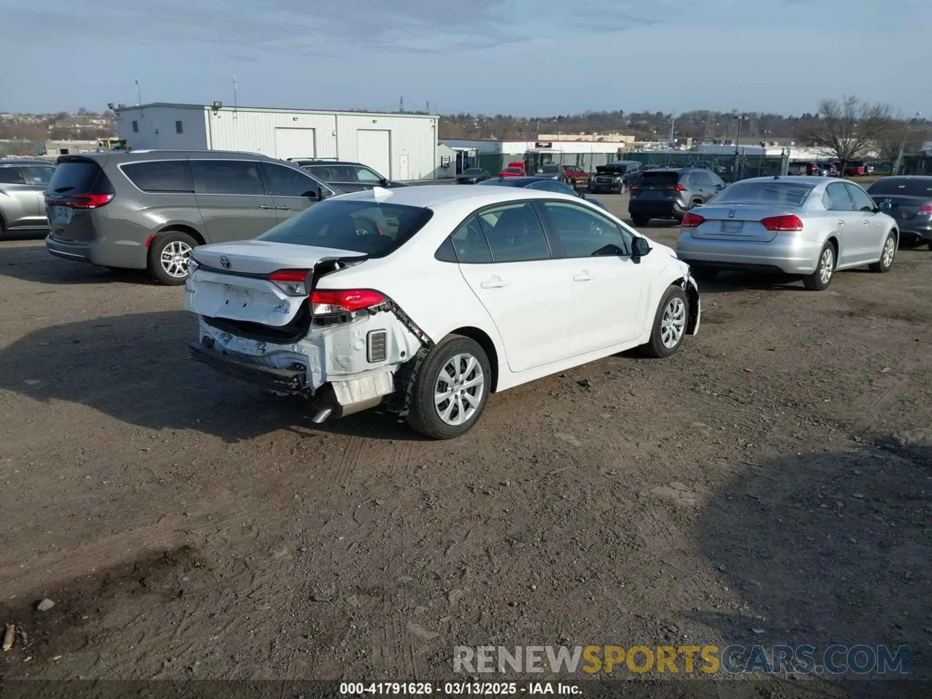 4 Photograph of a damaged car JTDBCMFE6R3049158 TOYOTA COROLLA 2024