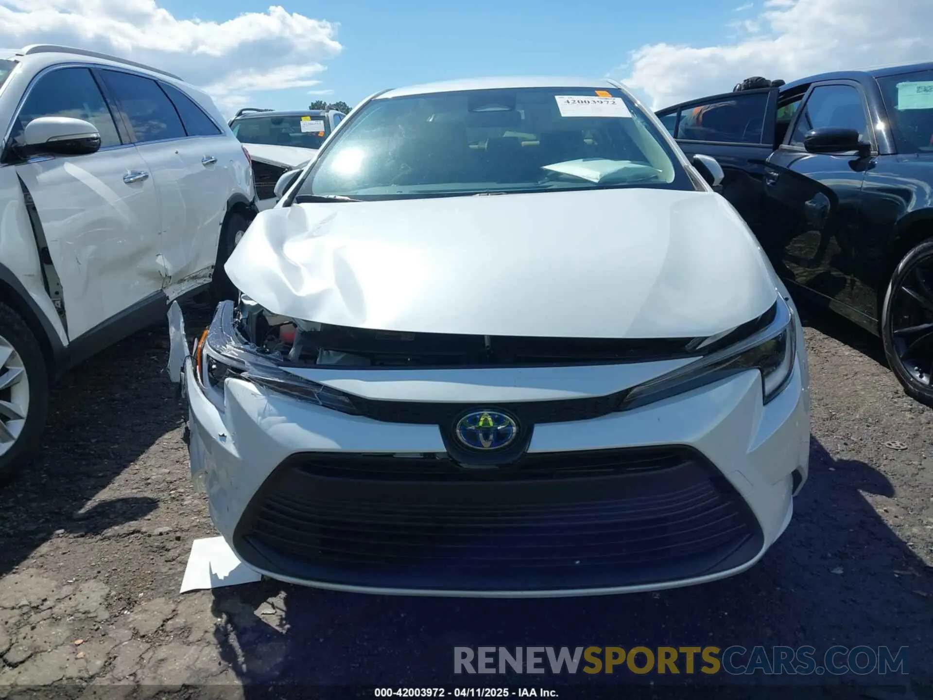 12 Photograph of a damaged car JTDBCMFE6R3052142 TOYOTA COROLLA 2024