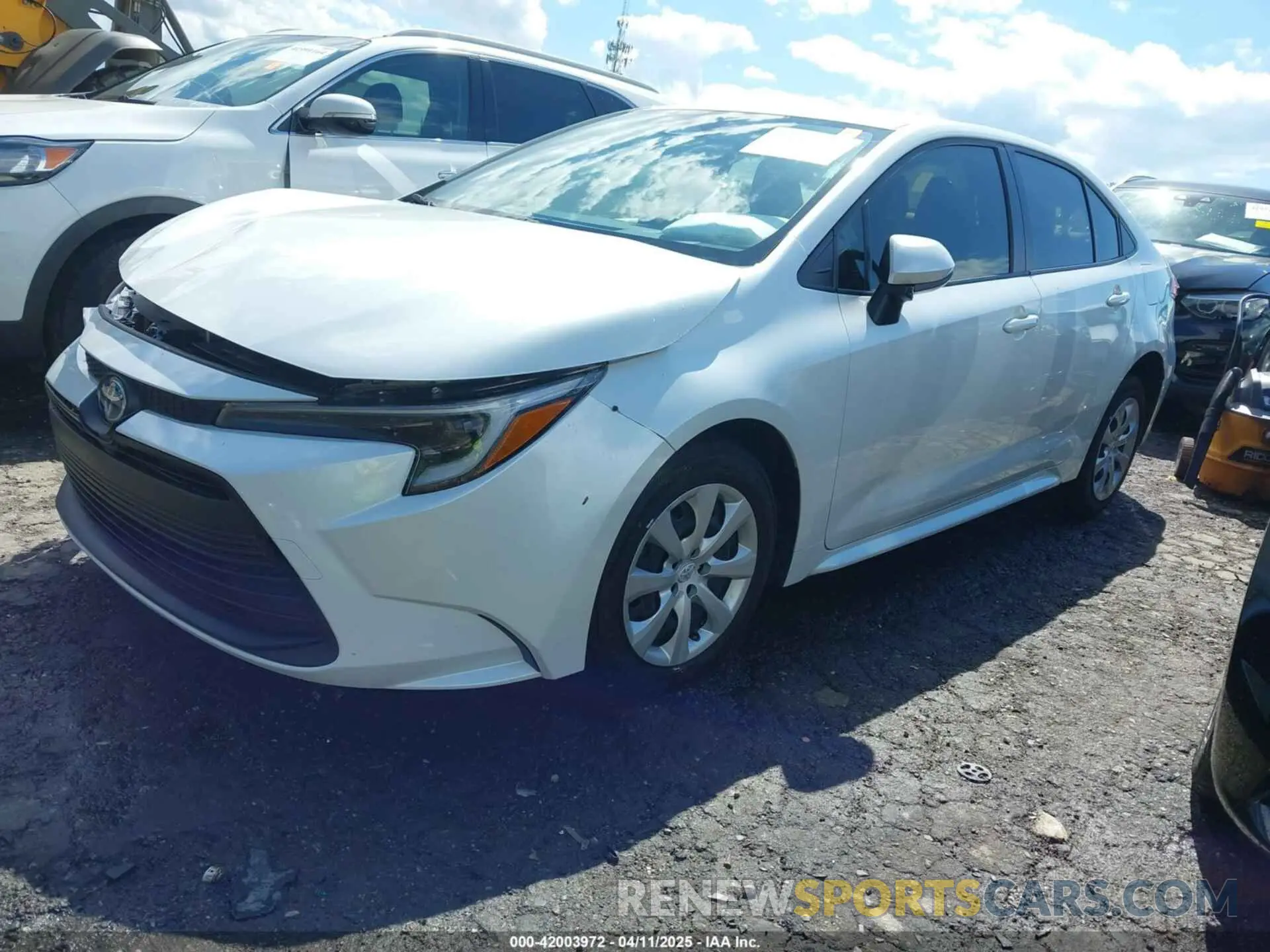 2 Photograph of a damaged car JTDBCMFE6R3052142 TOYOTA COROLLA 2024