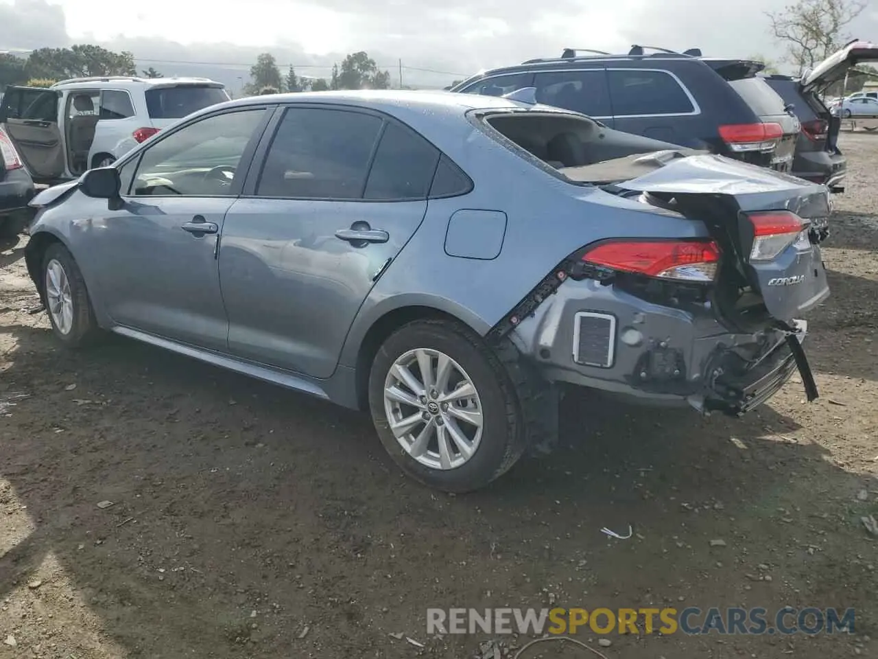 2 Photograph of a damaged car JTDBCMFE6R3054876 TOYOTA COROLLA 2024