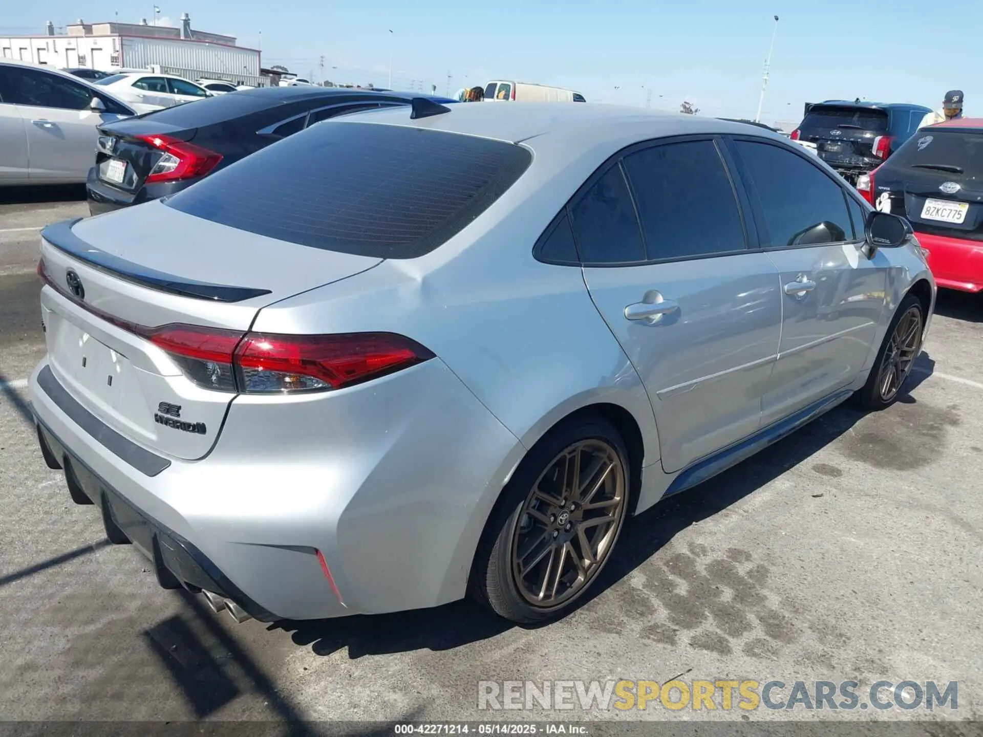 4 Фотография поврежденного автомобиля JTDBCMFE6R3065022 TOYOTA COROLLA 2024